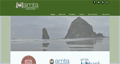 Desktop Screenshot of amta-or.org
